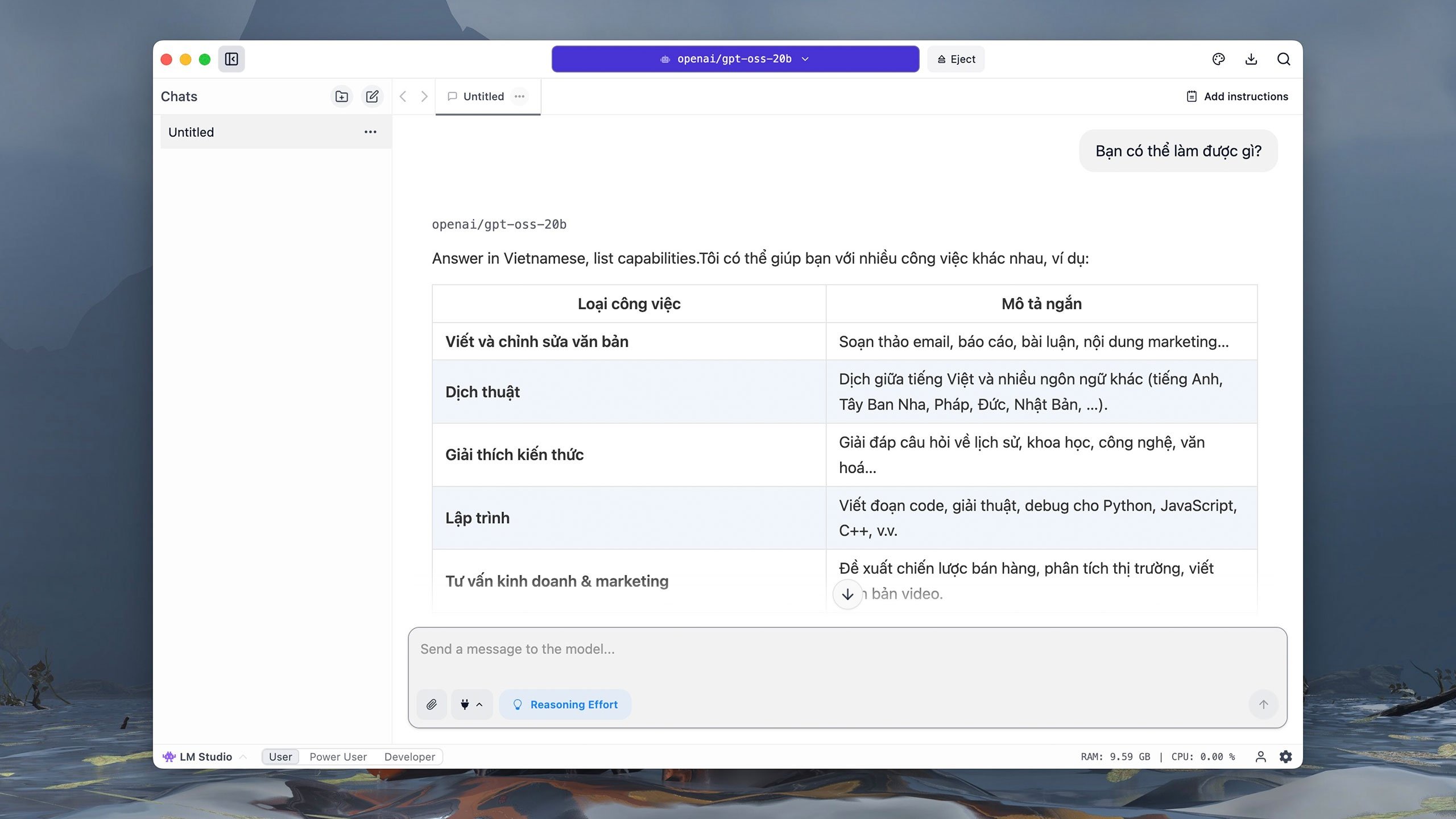 OpenAI GPT-OSS la gi,  cach cai GPT-OSS,  ChatGPT mien phi,  GPT-OSS-20b anh 6