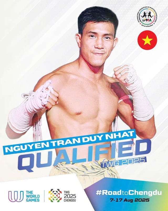 Đánh bại võ sĩ chủ nhà Trung Quốc, Nguyễn Trần Duy Nhất vào bán kết World Games - Ảnh 3.