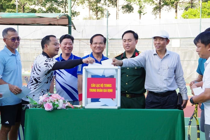 CLB Tennis Trung Đoàn Gia Định: Khi trái tim lan tỏa yêu thương cùng những đường bóng - Ảnh 15.