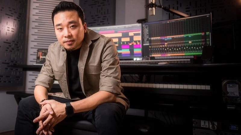 Musician Nguyen Huu Vuong - Music Director of the Artistic Political Program 