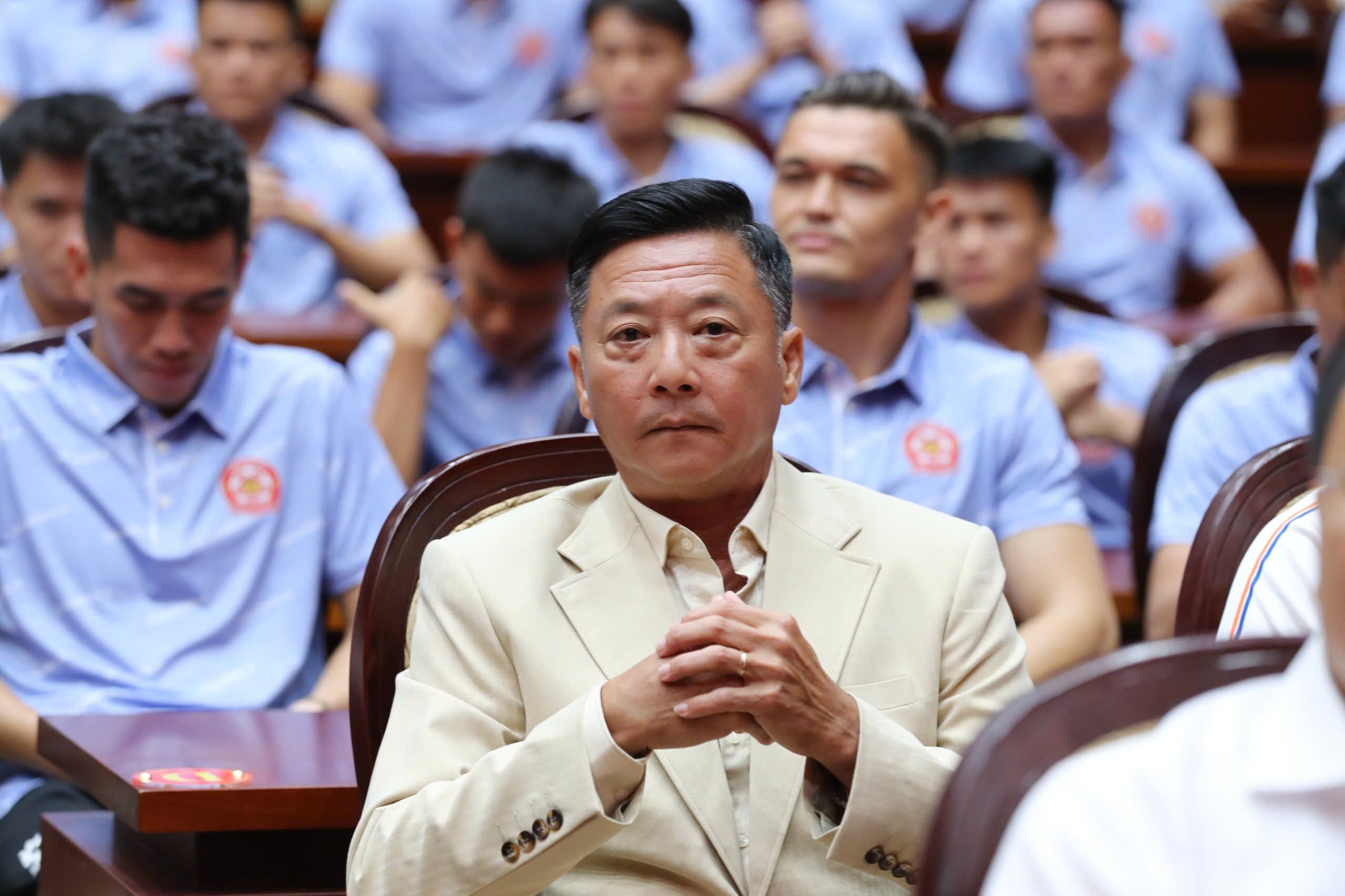 Trung tướng Mai Hoàng dự lễ xuất quân CLB CA TP.HCM: Biểu tượng hào hùng trở lại, đặt mục tiêu cao- Ảnh 5.