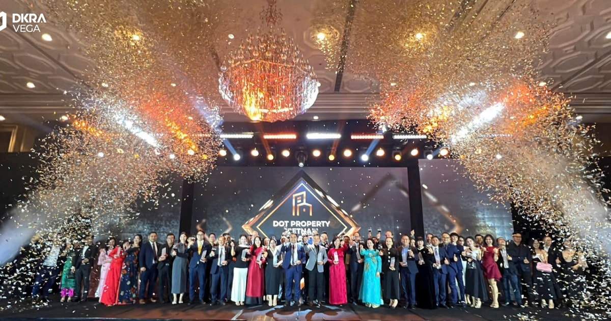 DKRA Vega “Shines” នៅ Dot Property Vietnam Awards 2025