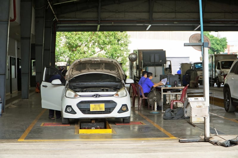 Đề nghị đăng kiểm cho xe kinh doanh vận tải chưa đổi đăng ký xe -0