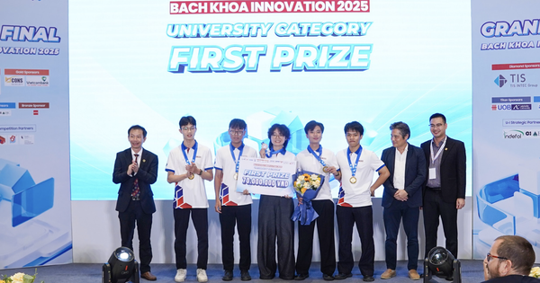 ពានរង្វាន់ Bach Khoa Innovation 2025 Innovation Startup Award មានចំណងជើង។