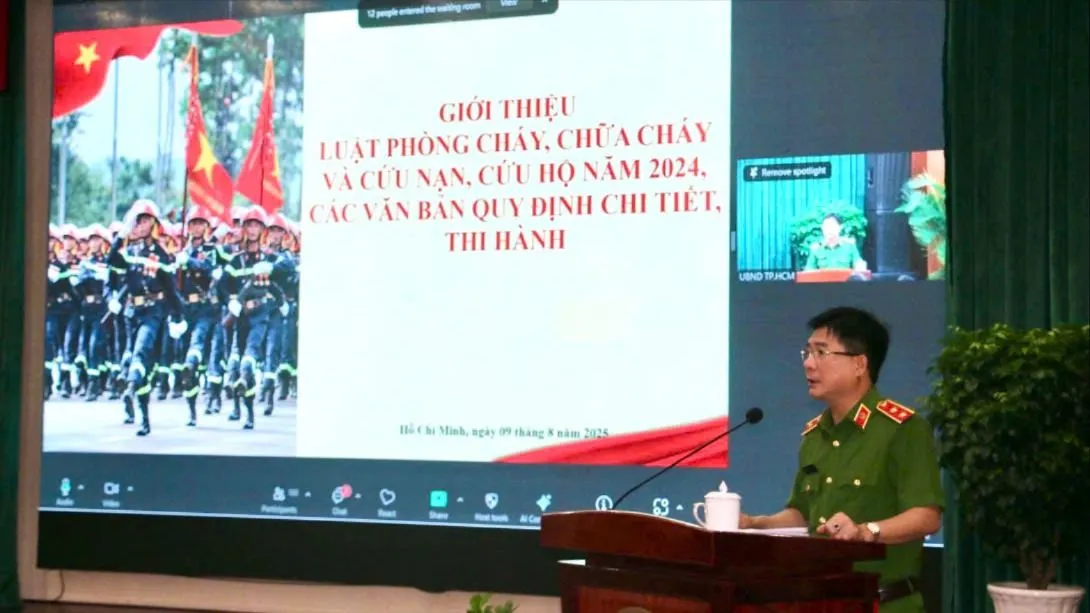 Nâng cao hiệu lực, hiệu quả quản lý Nhà nước trong phòng cháy, chữa cháy