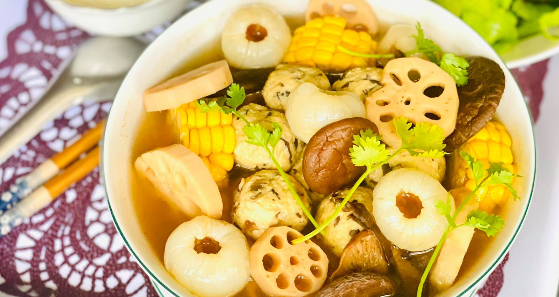 Cách nấu canh mọc rau củ đơn giản tại nhà, ăn ngọt thanh lại không ngán