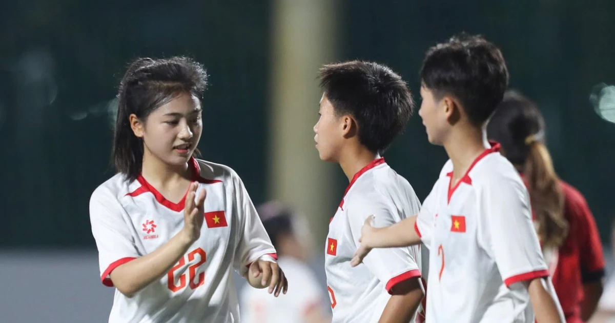 U20 nữ Việt Nam đại thắng 6-0, là đại diện Đông Nam Á duy nhất toàn thắng ở vòng loại châu Á