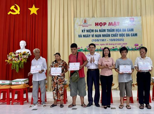 Đổi mới phương thức hoạt động, chăm lo cho nạn nhân da cam