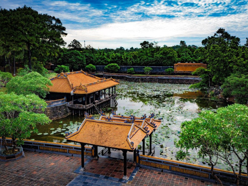 Tu Duc Tomb Hue - a typical beautiful tomb of the Nguyen Dynasty