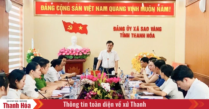 Xã Sao Vàng quyết tâm trở thành trung tâm kinh tế động lực phía Tây của tỉnh