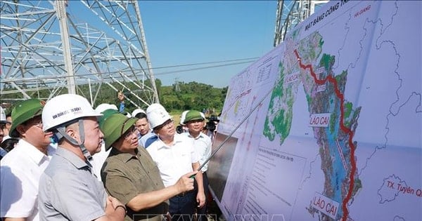 Thủ tướng Phạm Minh Chính: Đến 19-8 phải hoàn thành dự án đường dây tải điện 500kV Lào Cai - Vĩnh Yên