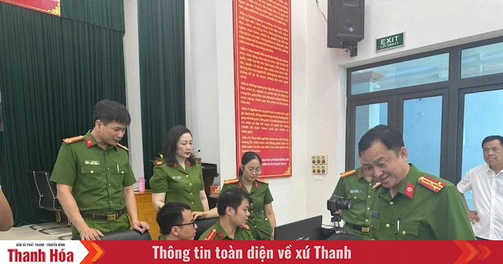 Công an Thanh Hóa đồng loạt triển khai cấp đổi Thẻ đảng viên trên nền tảng dữ liệu dân cư