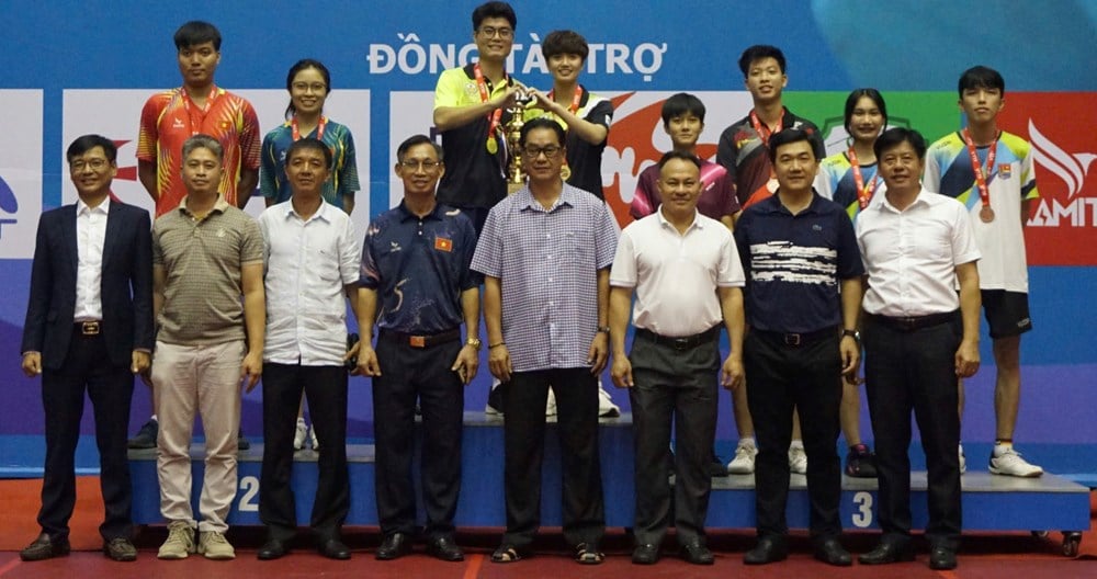 Legendary son Vu Manh Cuong won 3 gold medals, CAND - T&T is the absolute champion - photo 1