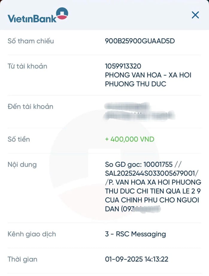Các ngân hàng TP HCM , Đồng Nai chi trả quà tặng 1 . 100 Tỉ đồng cho người dân - Ảnh 2.