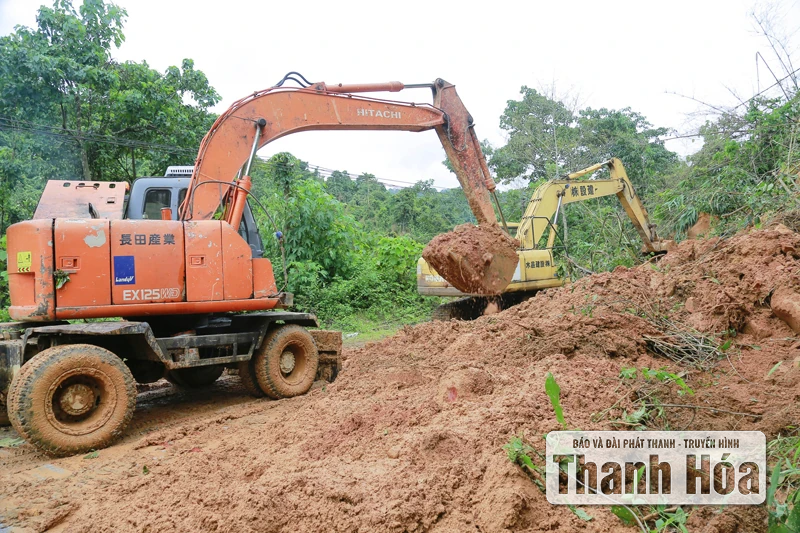 Efforts to overcome landslides on traffic routes