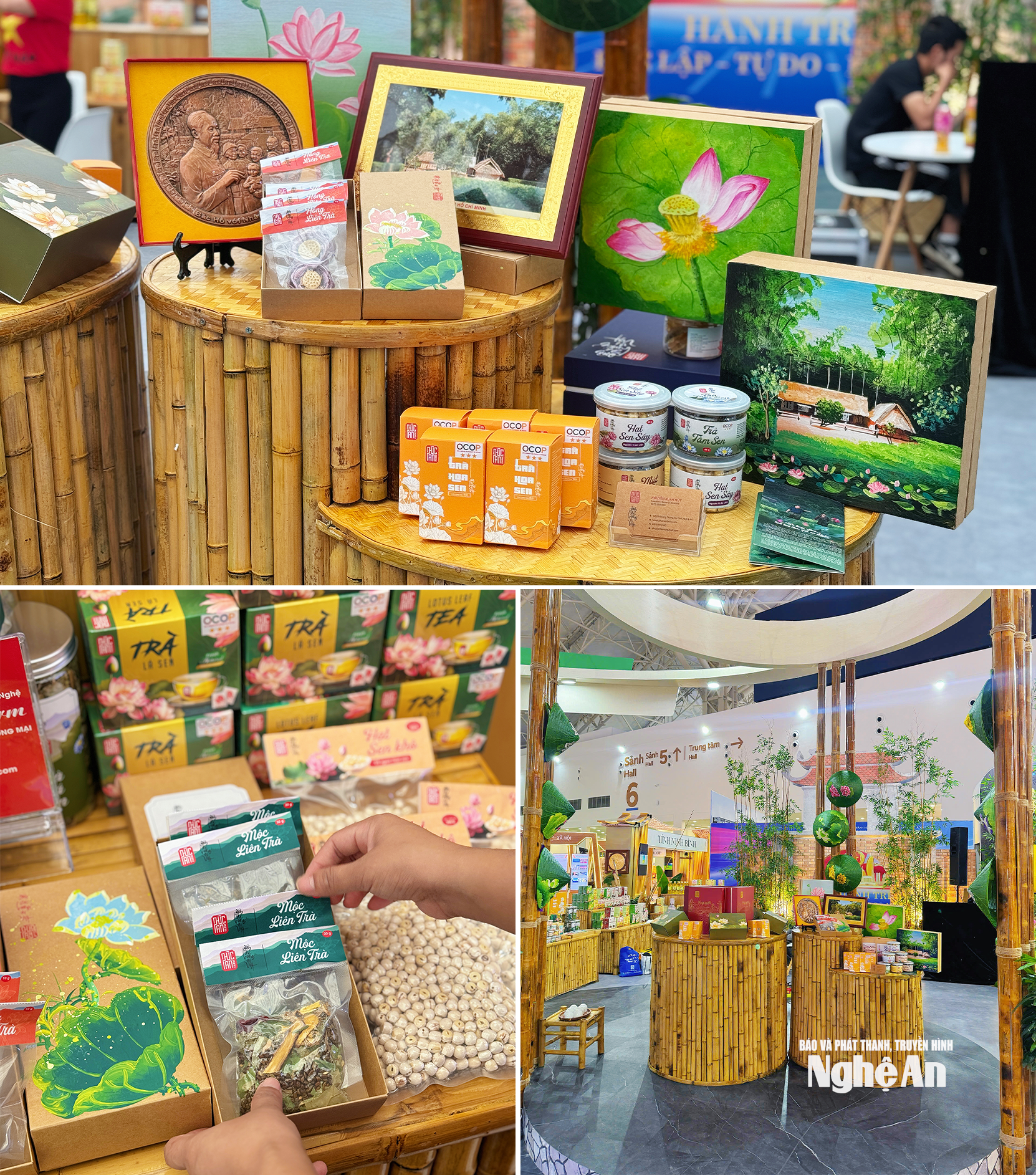 Phuc An farm booth