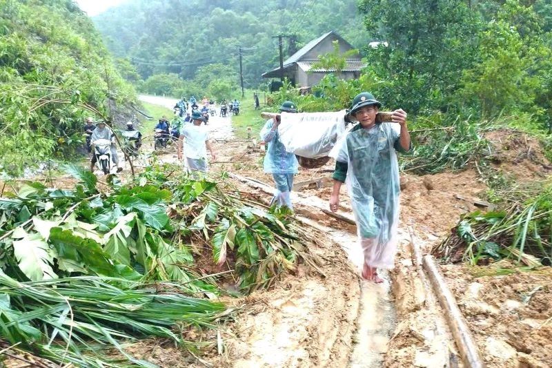 홍수 후에 남겨진 것들!
