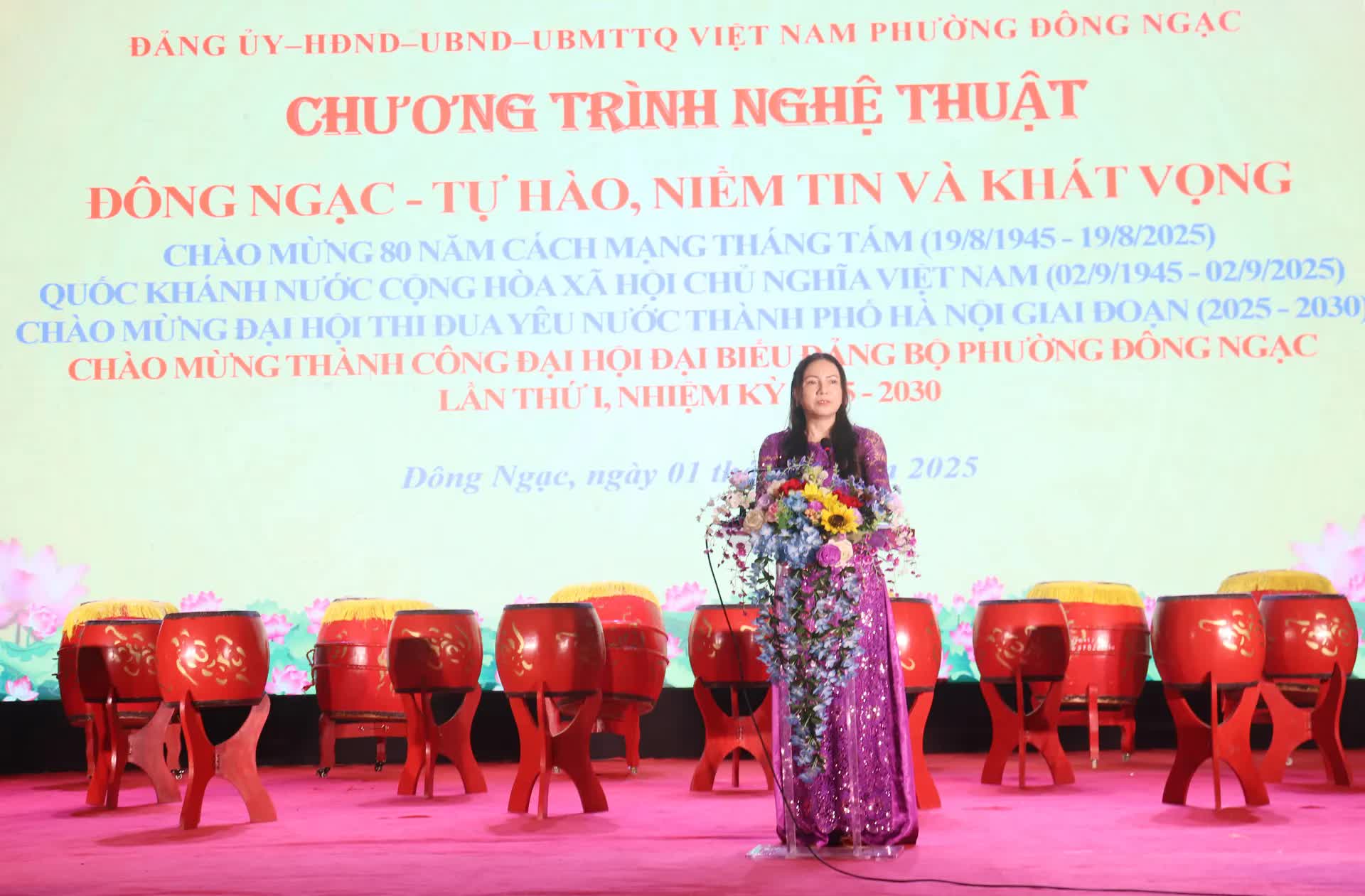 Chương trình nghệ thuật: "Đông Ngạc - Tự hào, niềm tin và khát vọng"- Ảnh 2.
