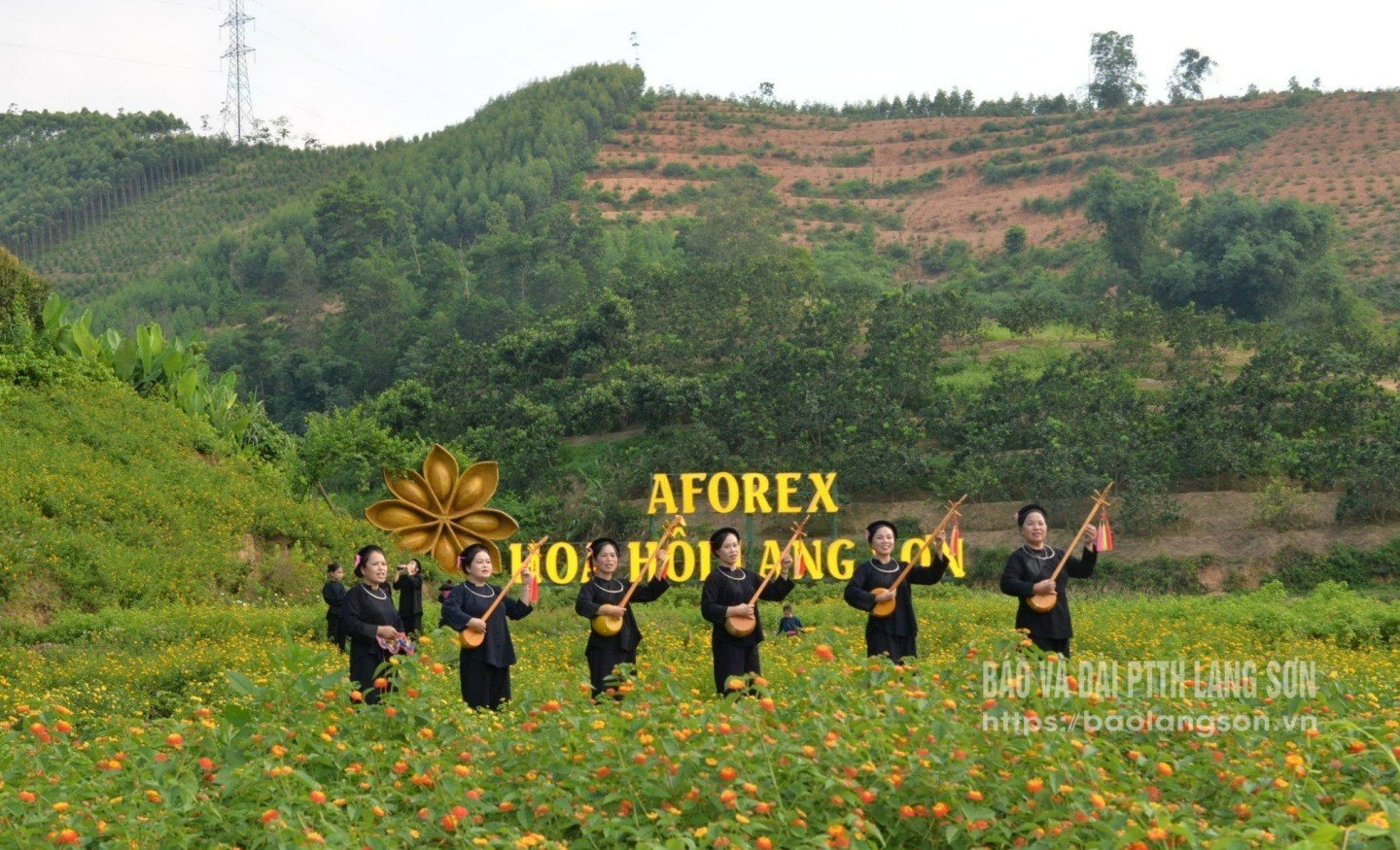  Giao lưu, biểu diễn hát Then tại Trạm dừng nghỉ Hoa Hồi