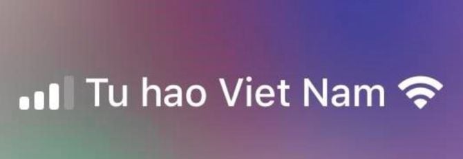Dòng chữ 