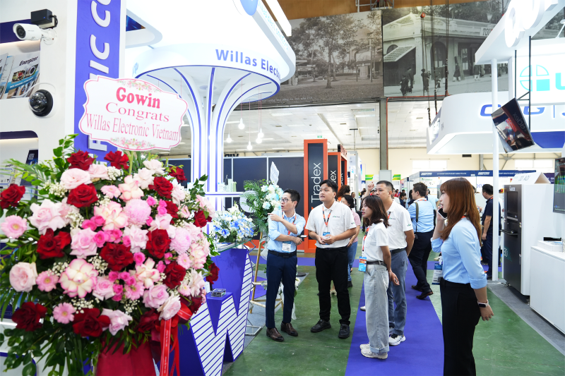 ពិព័រណ៍អន្តរជាតិ NEPCON វៀតណាមឆ្នាំ 2025។ (រូបថត៖ KIM DUNG)