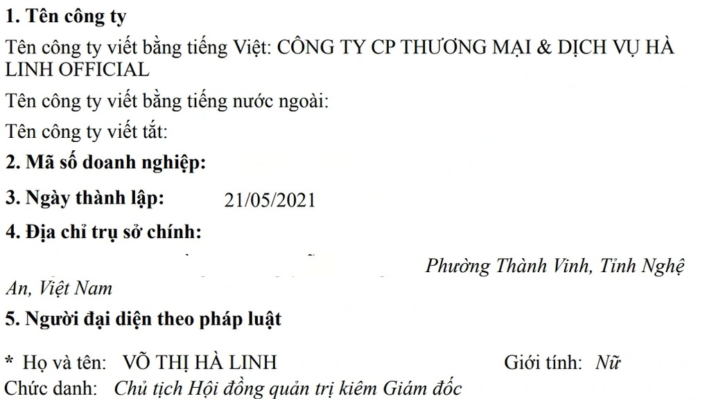Công ty của TikToker Võ Hà Linh bất ngờ lấn sân sang lĩnh vực bất động sản? - 1