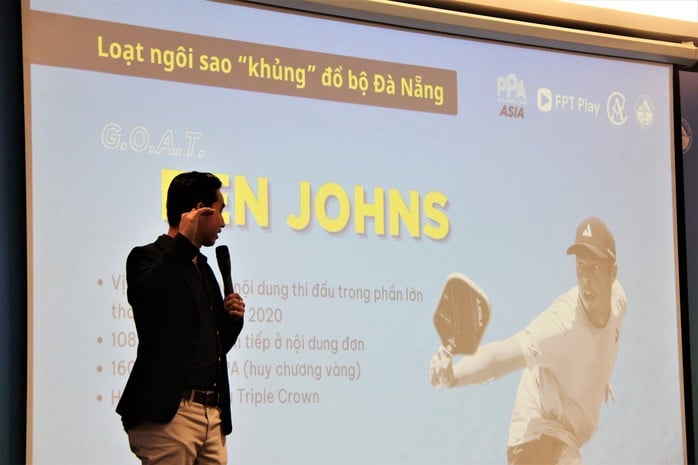 Tay vợt Pickleball huyền thoại Ben Johns chuẩn bị đến Việt Nam đấu giải- Ảnh 1.