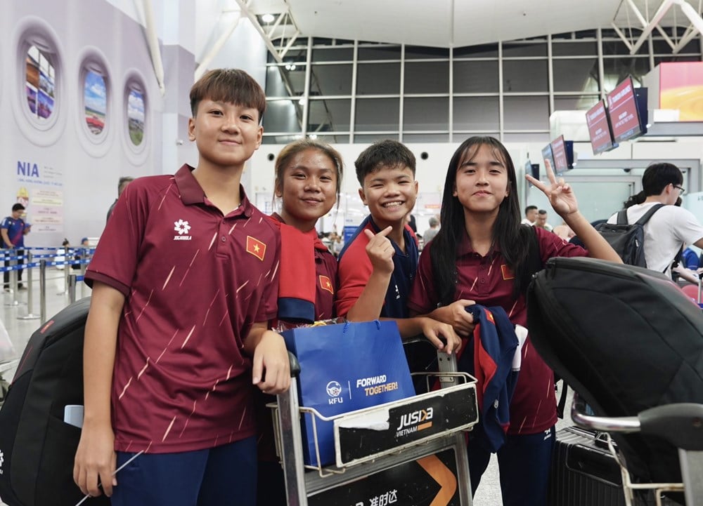 Vietnam U17 women's team arrives in Germany, starts the 