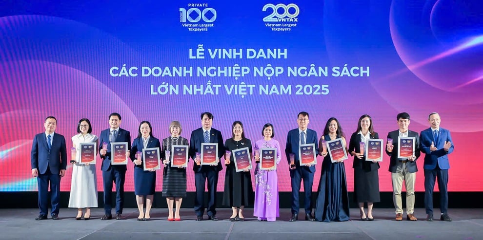 Agribank vào Top 20 doanh nghiệp nộp ngân sách lớn nhất Việt Nam 2025 - 2