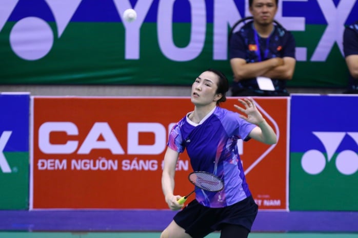Tay vợt Ấn Độ khiến vợ chồng Tiến Minh – Vũ Thị Trang cùng dừng bước tại Vietnam Open 2025 - Ảnh 4.