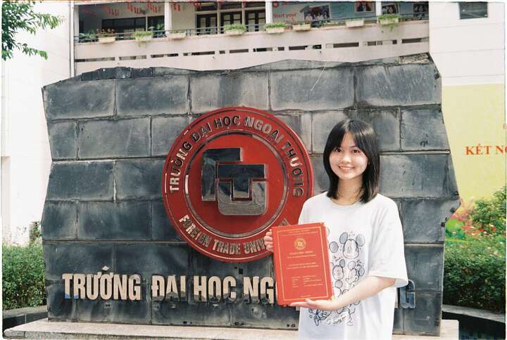 យោងតាមលោក Minh Hanh ការលើកទឹកចិត្តក្នុងការសិក្សាដំបូងគឺមកពីខ្លួនឯង។ (រូបថត៖ NVCC)