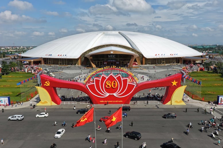 Trung tâm Triển lãm Việt Nam: Biểu tượng Kim Quy, vươn tầm quốc tế- Ảnh 2.