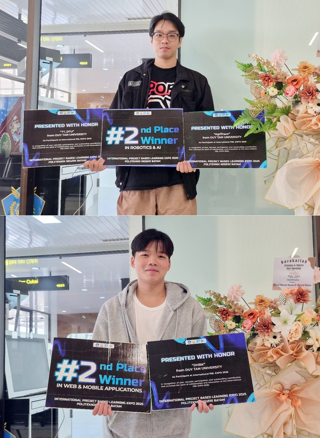 SV ĐH Duy Tân là nhà vô địch, nhiều giải nhất, nhì tại International PBL Expo 2025- Ảnh 3.