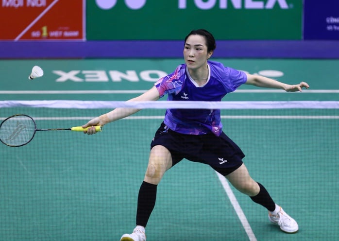 Tay vợt Ấn Độ khiến vợ chồng Tiến Minh – Vũ Thị Trang cùng dừng bước tại Vietnam Open 2025 - Ảnh 1.