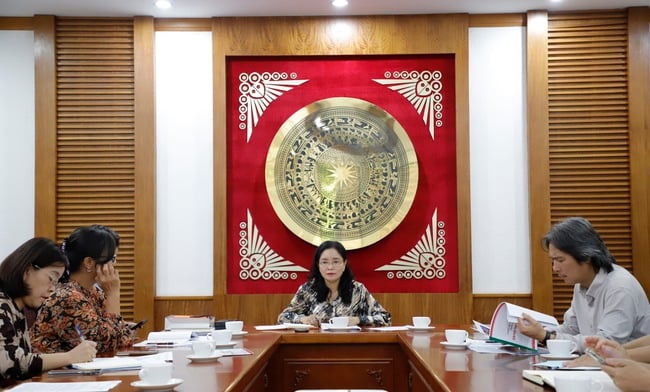 Thứ trưởng Trịnh Thị Thủy: Chủ động, tích cực chuẩn bị Đại hội thi đua yêu nước của Bộ VHTTDL lần thứ IV - Ảnh 1.