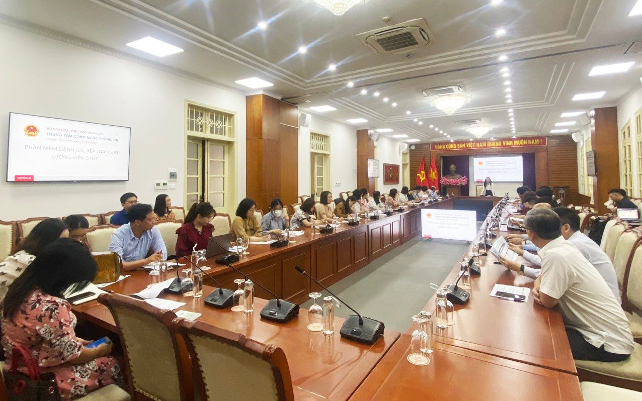 Training on assessment and classification of quality of civil servants of the Ministry of Culture, Sports and Tourism