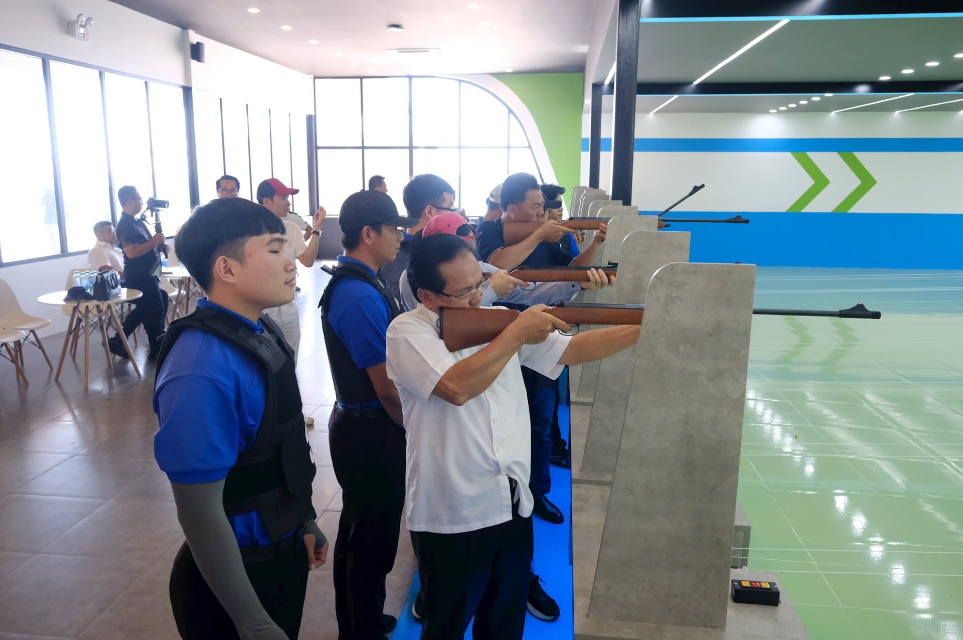 Delegates survey and experience air gun sports