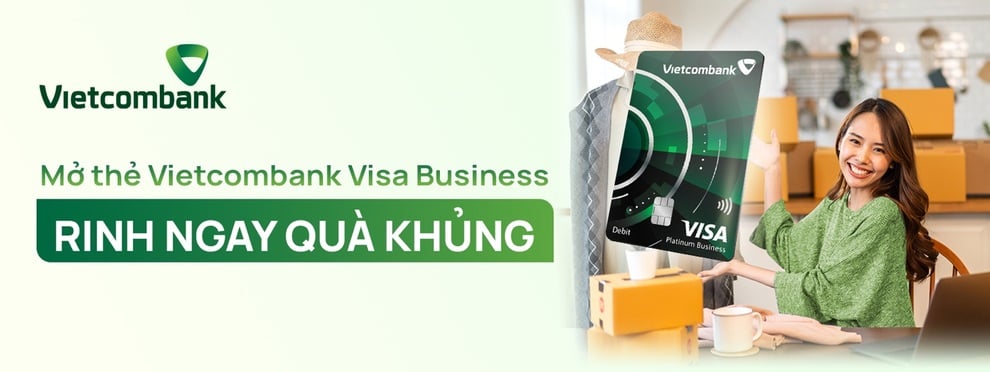 Doanh nghiệp dễ dàng quản lý chi tiêu, khấu trừ thuế với thẻ Vietcombank Visa Business - 2