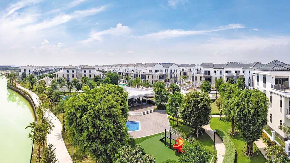 Aqua City Stadtgebiet mit einer Größe von 1.000 Hektar, investiert und entwickelt von Novaland