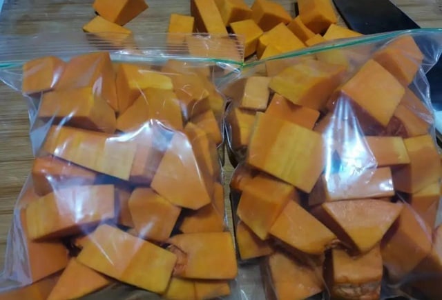 Bí đỏ vào mùa , cách bảo quản để giữ tươi ngon lâu hơn cho bữa ăn gia đình - Ảnh 4.