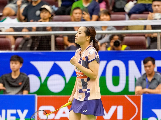 Nguyễn Thùy Linh ngược dòng ngoạn mục, đánh bại nhà vô địch SEA Games 30 Kisona Selvaduray - Ảnh 3.