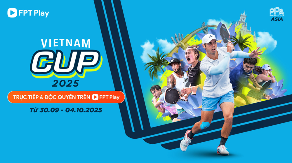 FPT Play សហការរៀបចំ និងផ្សាយផ្តាច់មុខ PPA Tour Asia - Vietnam Cup 2025 - រូបថត 1