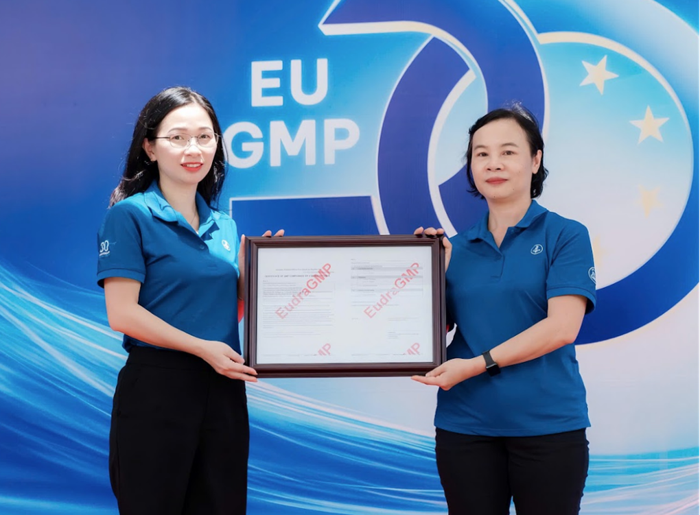 រោងចក្រ​ផលិត​ឱសថ​វៀតណាម​មួយ​ទៀត​ត្រូវ​បាន​ស្តង់ដារ​អន្តរជាតិ EU-GMP - ៣