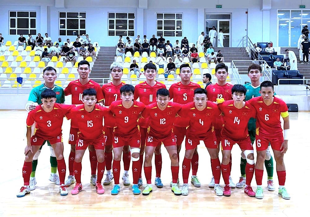 Đội tuyển Futsal Việt Nam đánh bại chủ nhà Kuwait  - ảnh 1