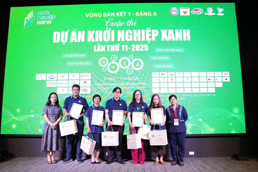 63 dự án vào bán kết Khởi nghiệp xanh 2025