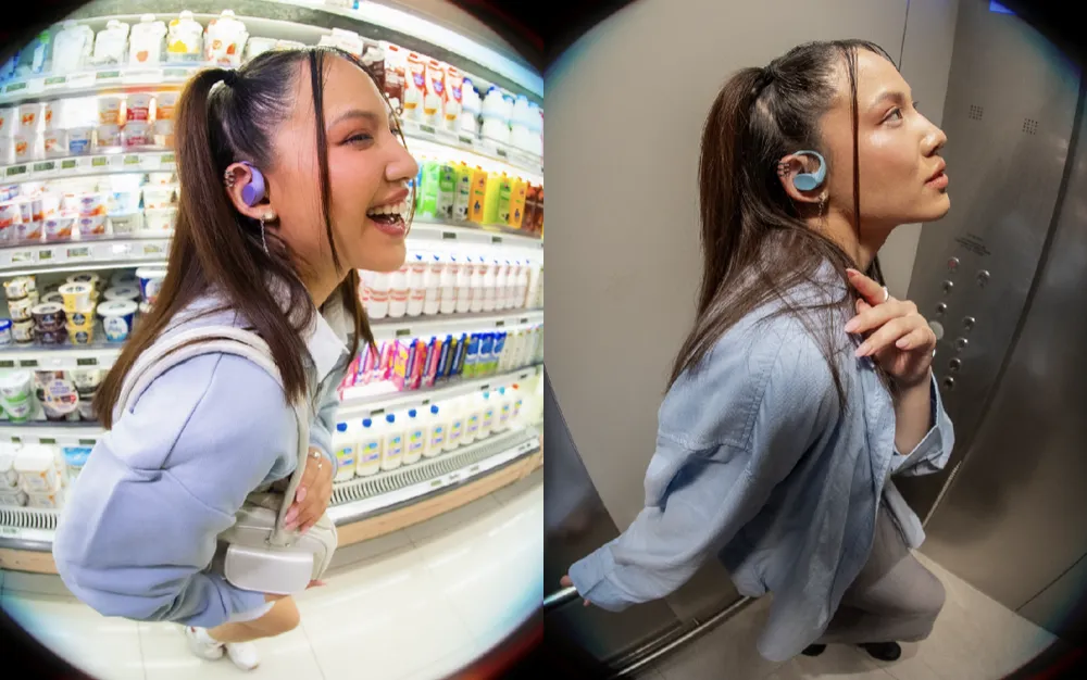 JBL Sense Lite headphones with rich bass sound without blocking the ear canal