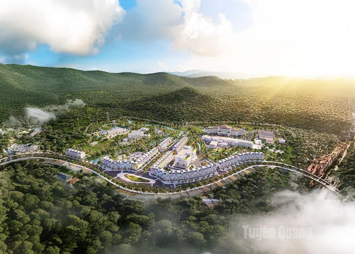 ទស្សនវិស័យនៃគម្រោង Vinhomes My Lam - Tuyen Quang ។