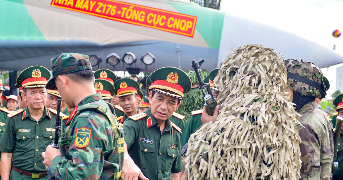 Điểm đặc biệt trang phục lính bắn tỉa K23 được Bộ trưởng Quốc phòng đánh giá cao