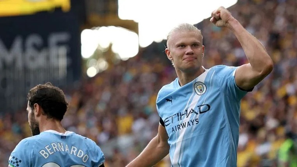 Haaland tuyên bố mạnh mẽ, quyết tâm cùng Man City đánh bại Man Utd - 1