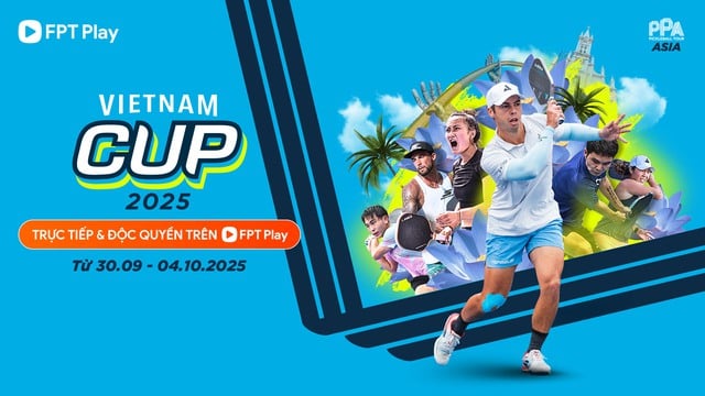 Xem các tay vợt pickleball hàng đầu tranh tài ở PPA Tour Asia - Vietnam Cup 2025 trên kênh nào?- Ảnh 2.